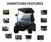 *NEW* 4-SEATER ELECTRIC GOLF CART